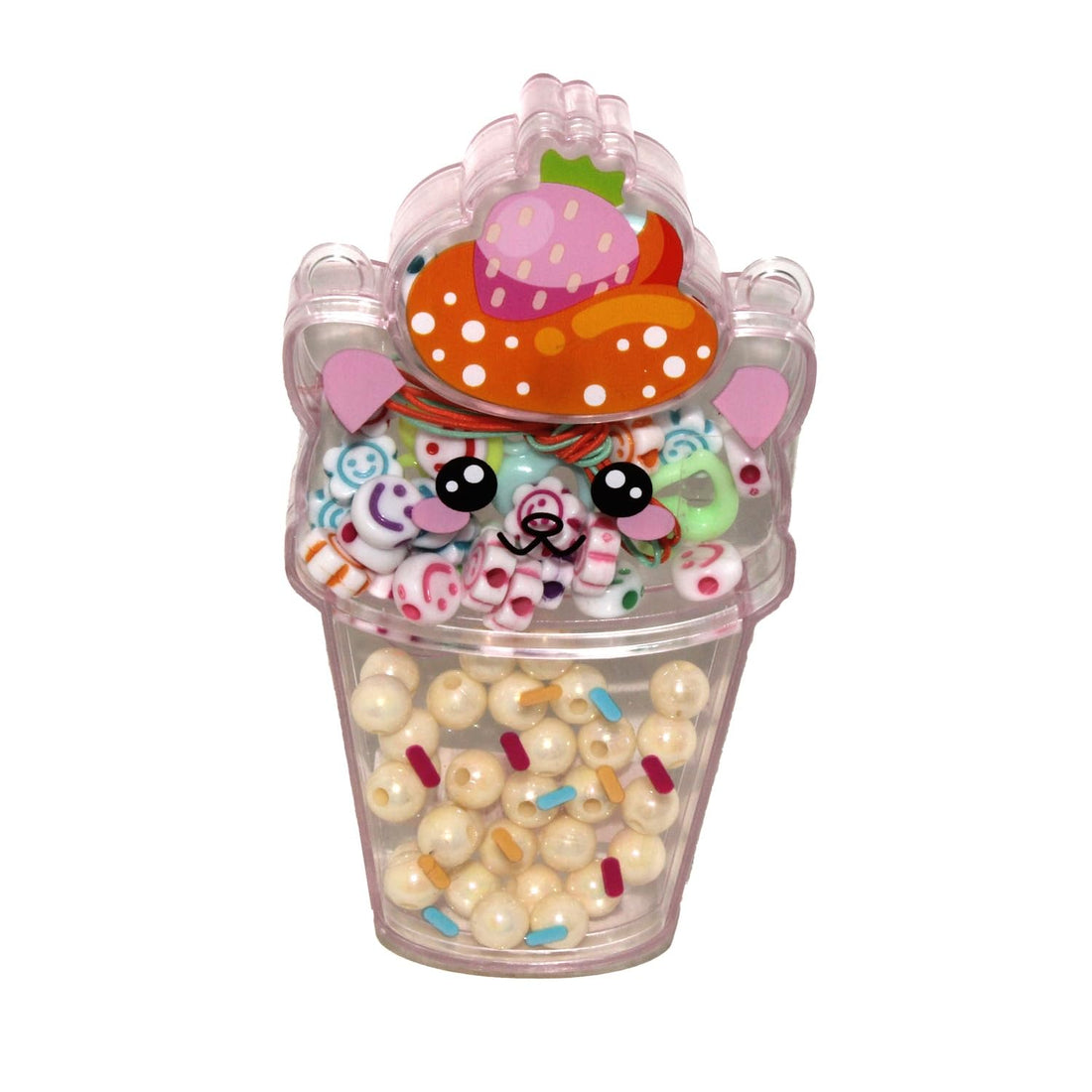 Kids DIY Beads Set – Ice Cream Cup Design