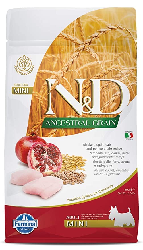 Farmina N&D Chicken & Pomegranate Mini-Adult Dry food for dogs 2.5KG