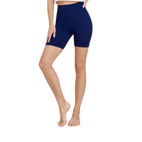 Women’s Long Shorts Microfiber Stretch Biker Shorts – Soft Lightweight Activewear – Multiple Sizes & Colors