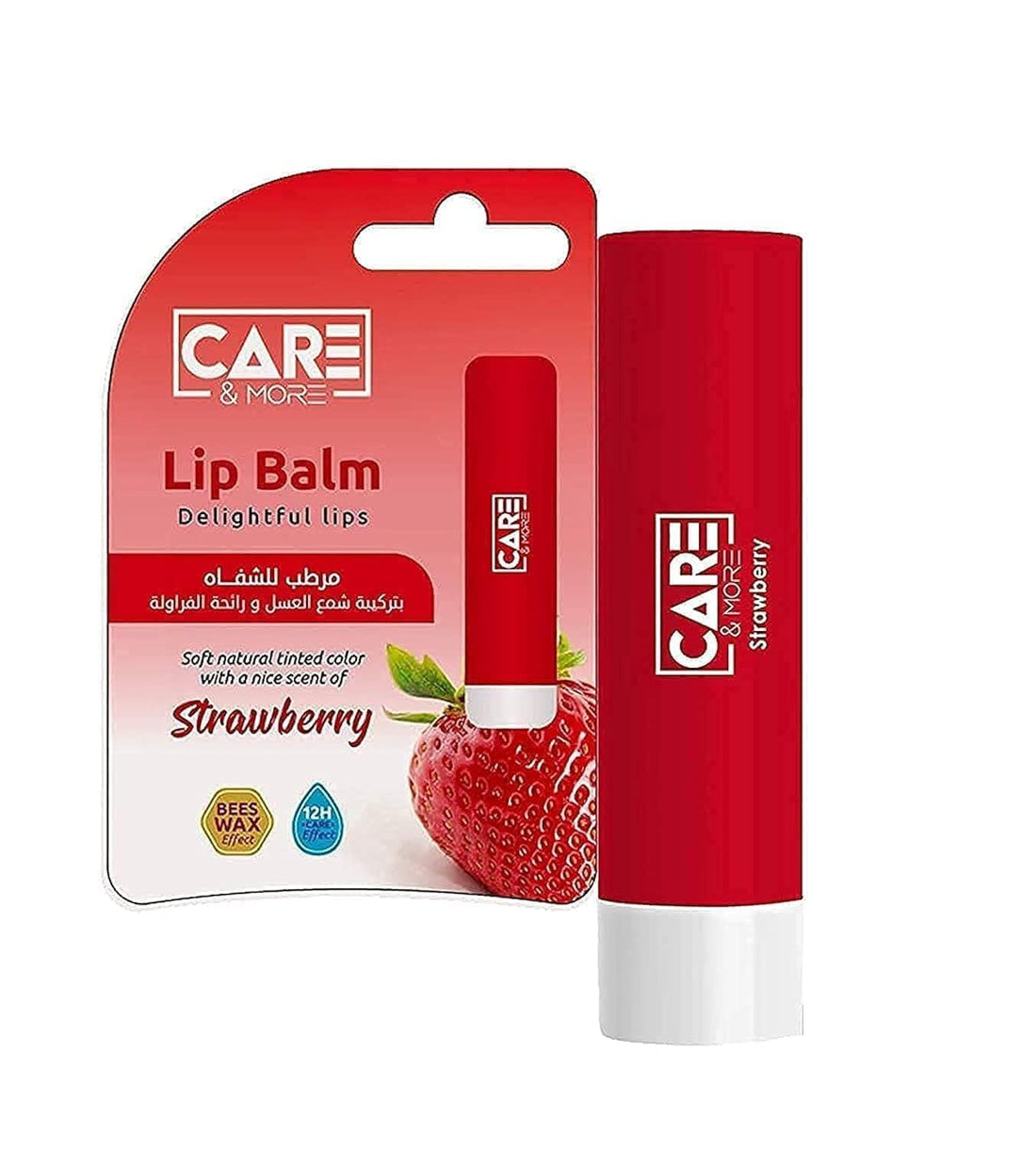 Care & More Strawberry Lip Balm 4 g