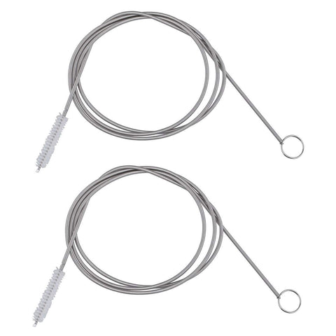 Long Pipe Cleaner Flexible Tube Cleaning Brush Snake Drain Clog Remover Drain Brush Aquarium Water Filter Pipe Air Tube Hose Cleaning Brush Sink Fridge Skinny Pipe Dredging Tool 155CM