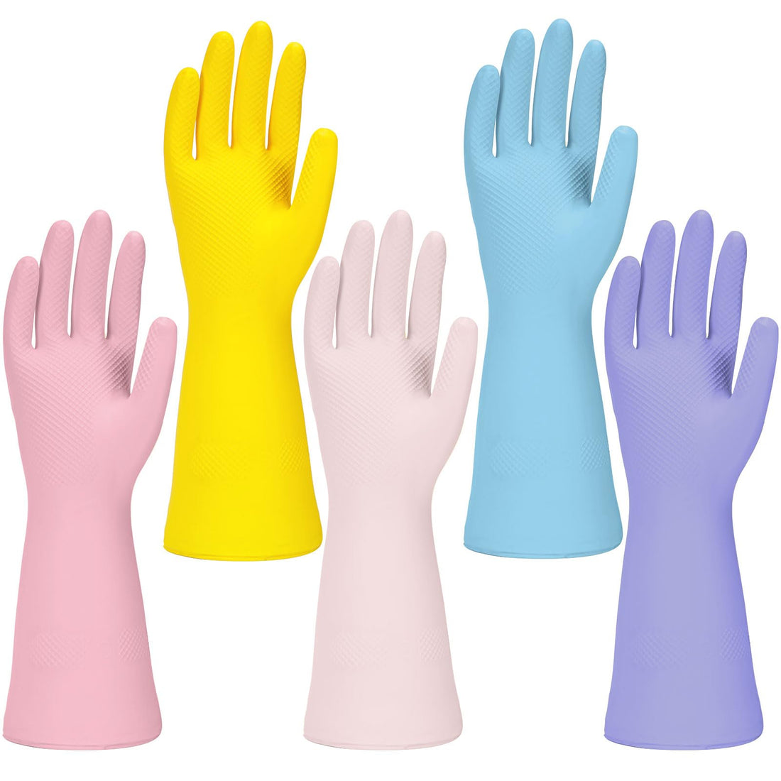 Jsocoah Kitchen Dishwashing Gloves, Cleaning Gloves For Washing Dishes, Bathroom, Pet care, Kitchen Gloves For Daily Use