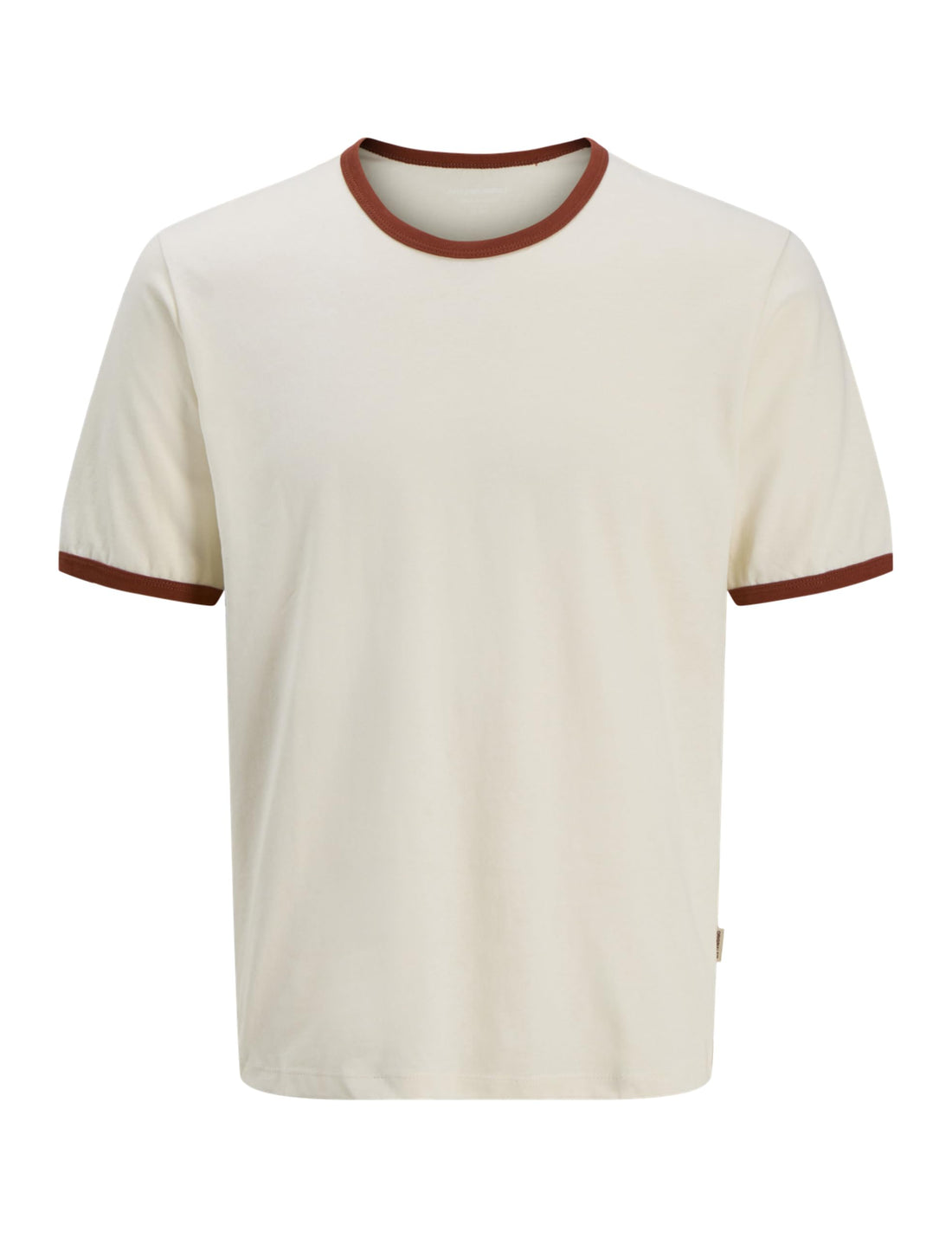 JACK & JONES Mens JORFORMENTERA RINGER TEE SS CREW NECK Classic (pack of 1)