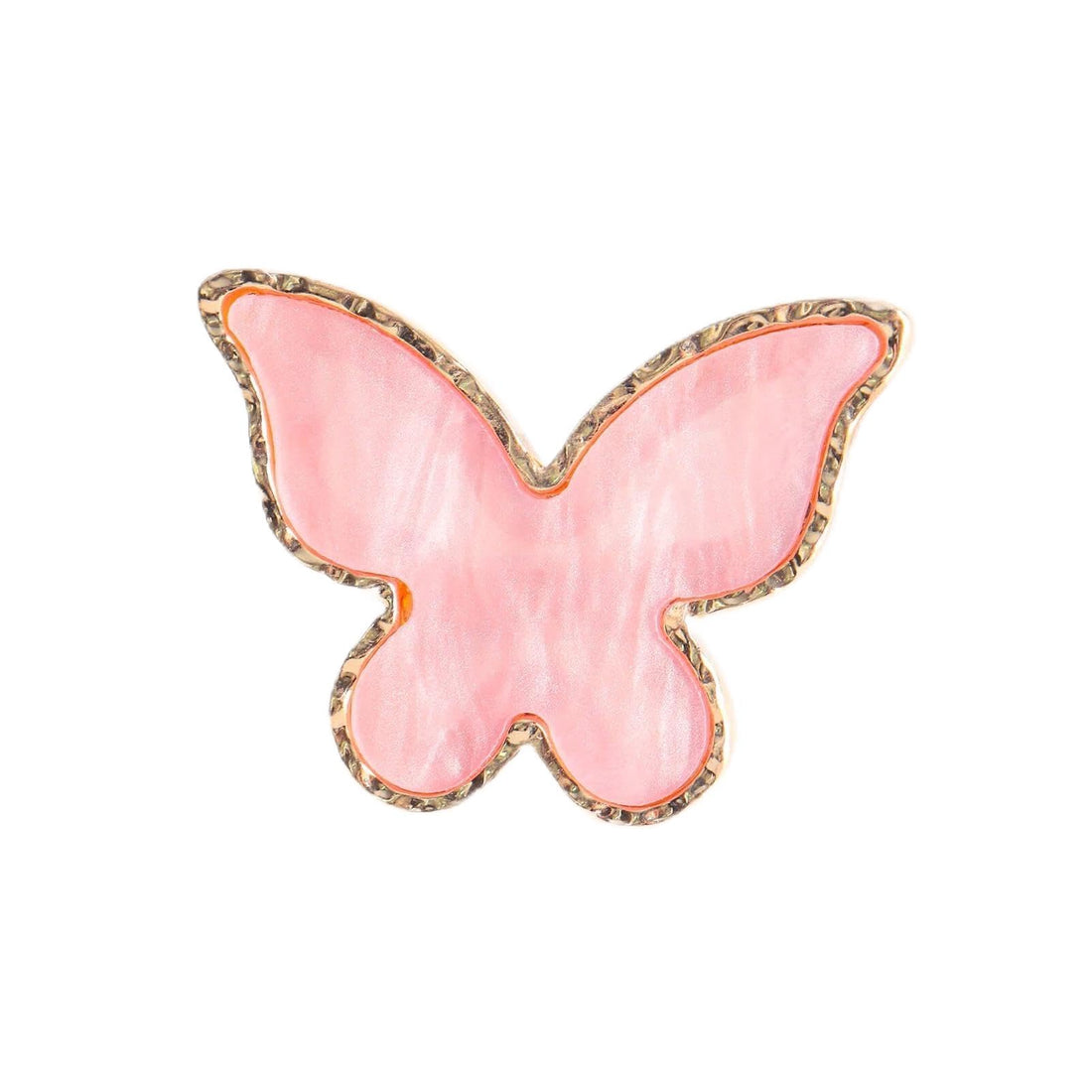Artistic Ring - Butterfly Nail Stamping Tool for Creative Manicure Lovers, Durable Metal Design for Easy Application of Beautiful Butterfly Patterns on Nails for a Stylish Look Today