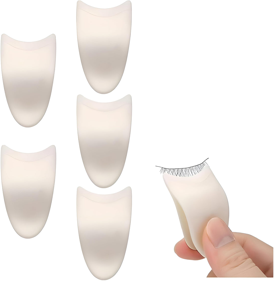 Magnetic Eyelashes Applicator Tool - Effortlessly Place and Secure Magnetic Lashes in Seconds, Gentle on Eyes, Ideal for First-Time Users (6PCS)