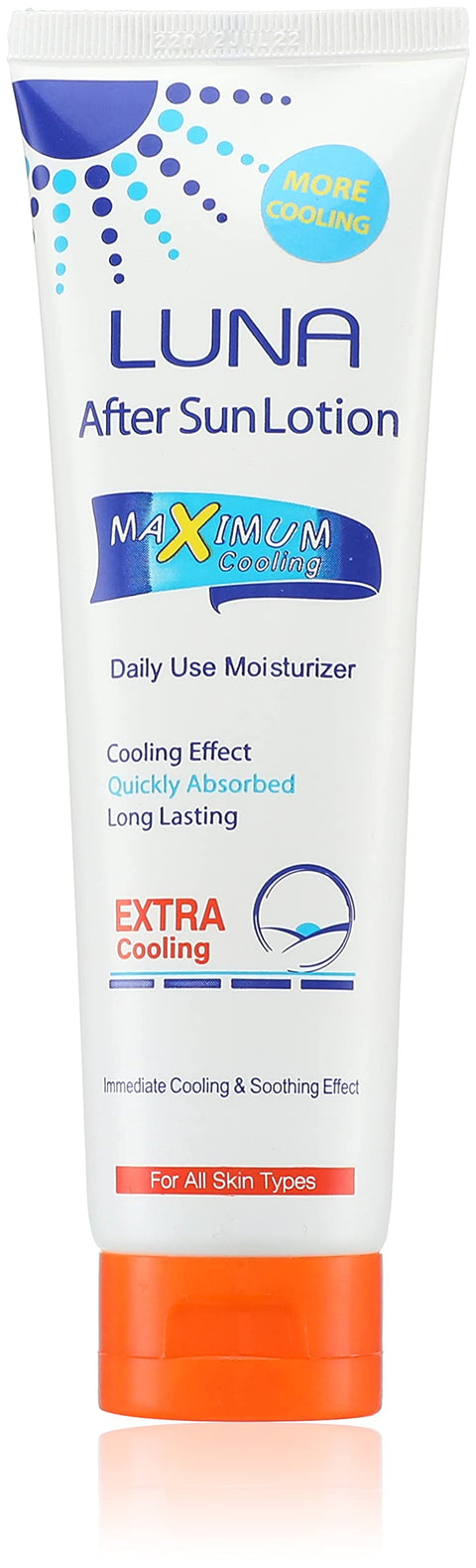 Luna after sun lotion tube ,130 ml