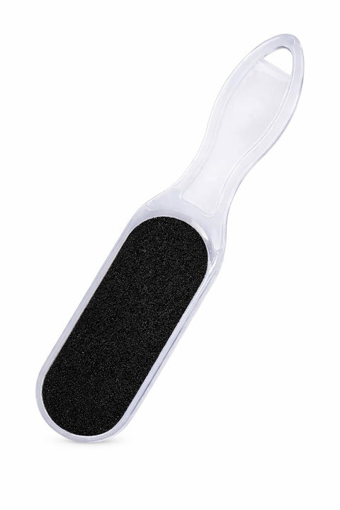 Professional Foot Sanding File for Hard Skin and Dry Heels, Double-Sided Pedicure Foot Buffer with Comfortable Grip Handle, Foot Smoother for Home and Salon Care