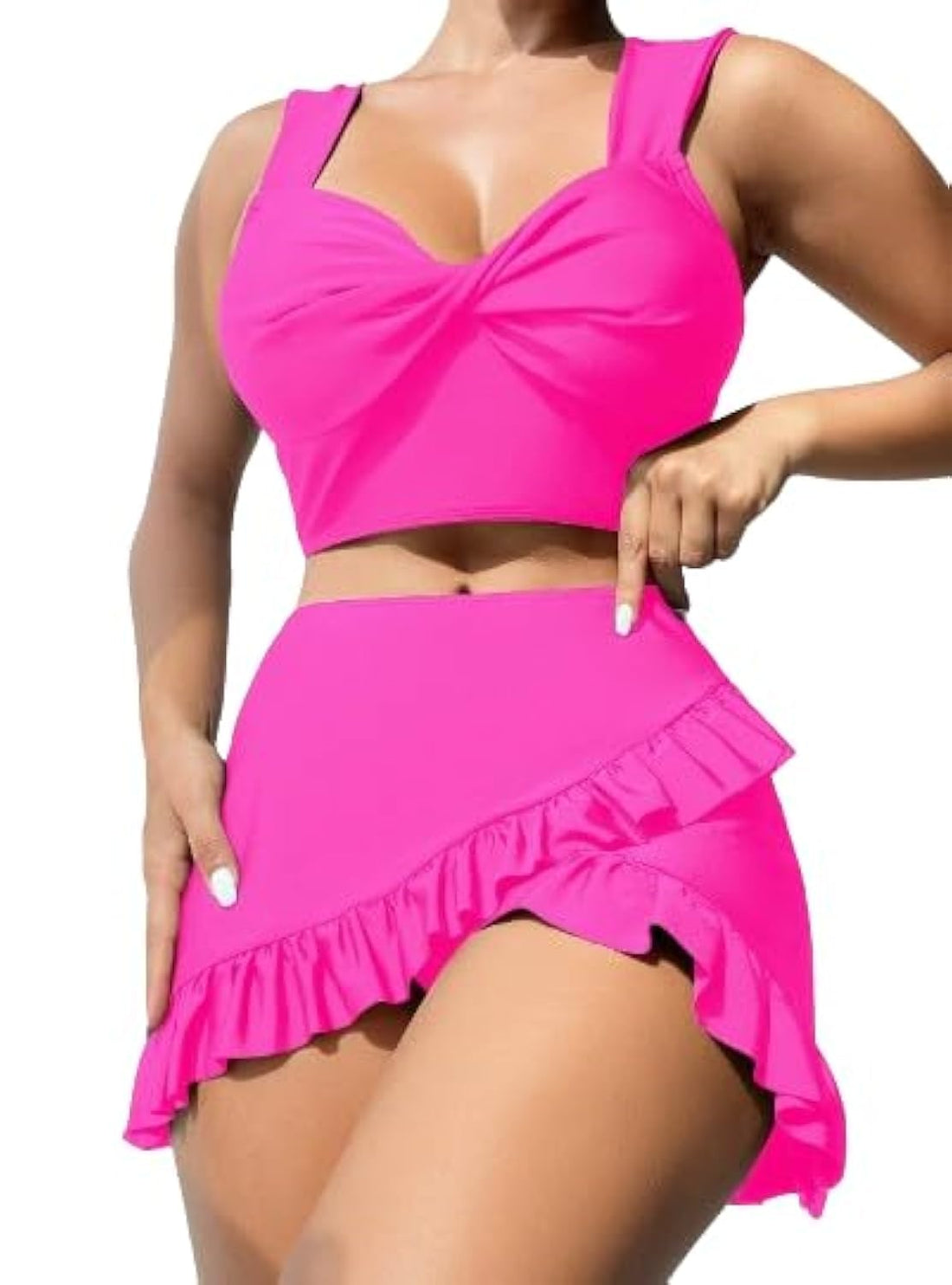 MANIKAN Lingerie for Women's, Two Pieces, Equipped with a Slit at the Bottom, Made of Soft Cotton