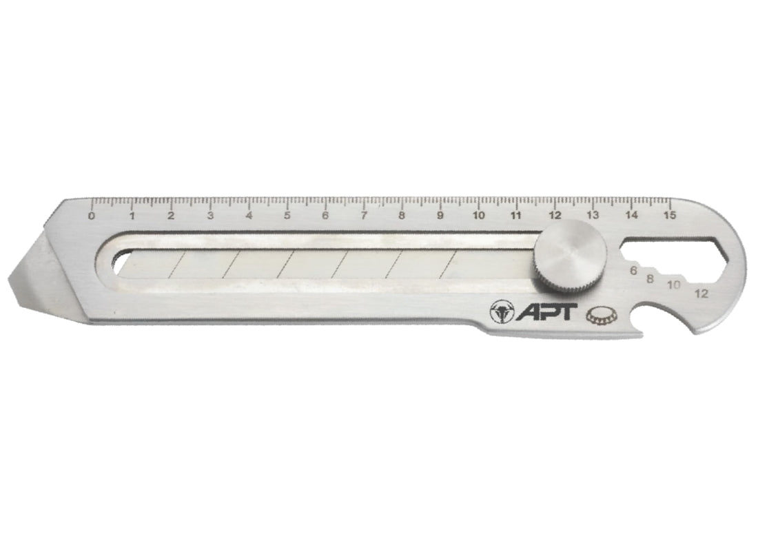 APT Utility Cutter Stainless Steel 120grm, 18mm, Without blade (AH-UC708B)