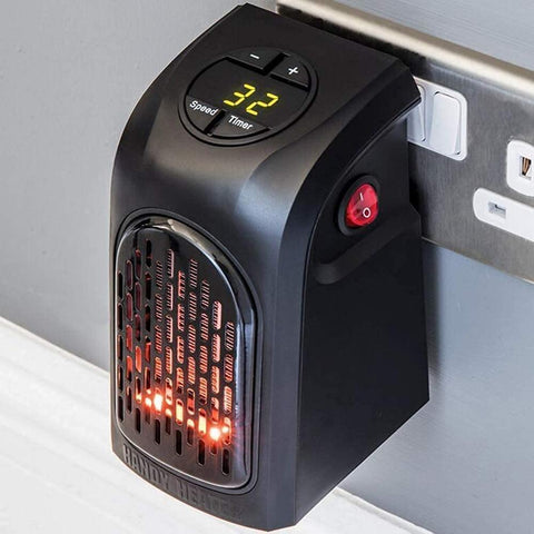 NITPICK Room Heater Warmer Wall-Outlet 400 Watts Electric Handy Room Heater (Room Heaters Home for Bedroom, Reading books, Work, bathrooms, Rooms, Offices, Home Offices,2022