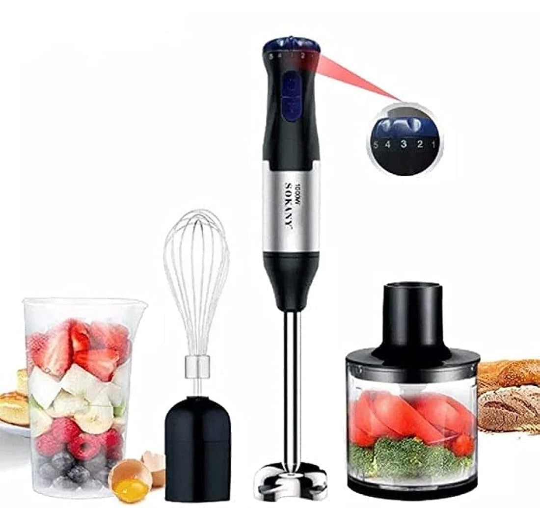 SK-1711-4 4*1 HandBlender Speeds 1000W