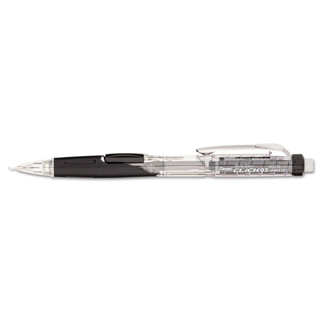 Pentel twist-erase click mechanical pencil 0.5 mm black