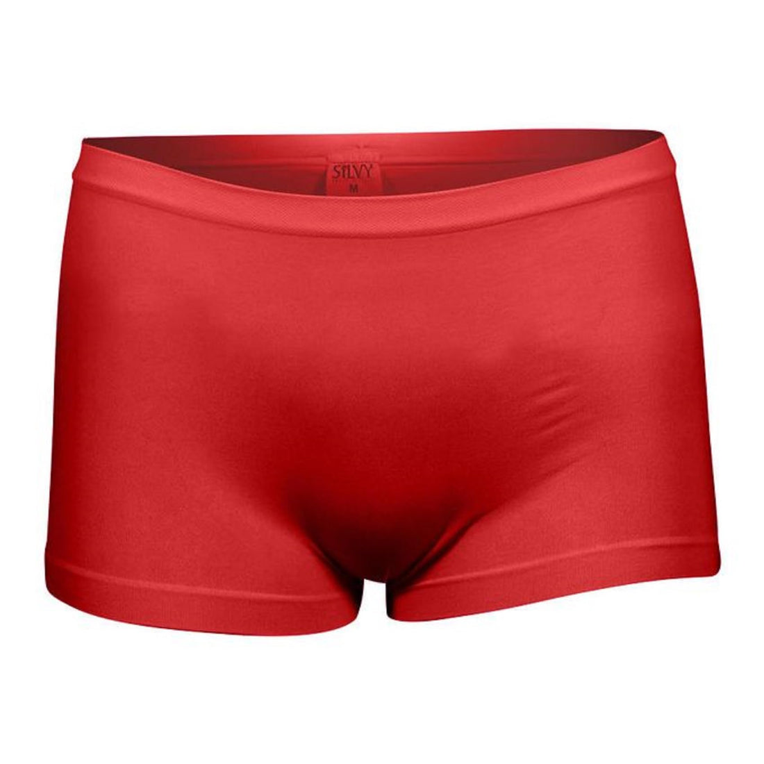 Silvy Extreme short girls Lycra underwear for Girls-Red-6-8 Years