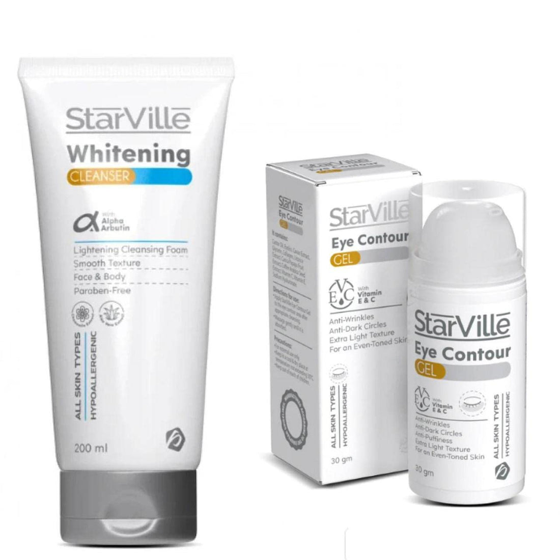 Starville Eye Contour & Starville Cleanser promo pack