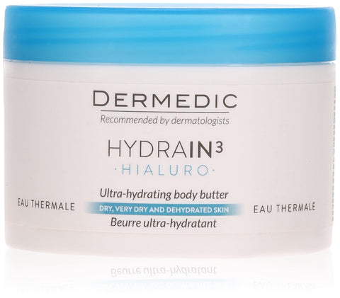 Dermedic Hydrain3 Ultra-Transparent Butter Dish 225ml
