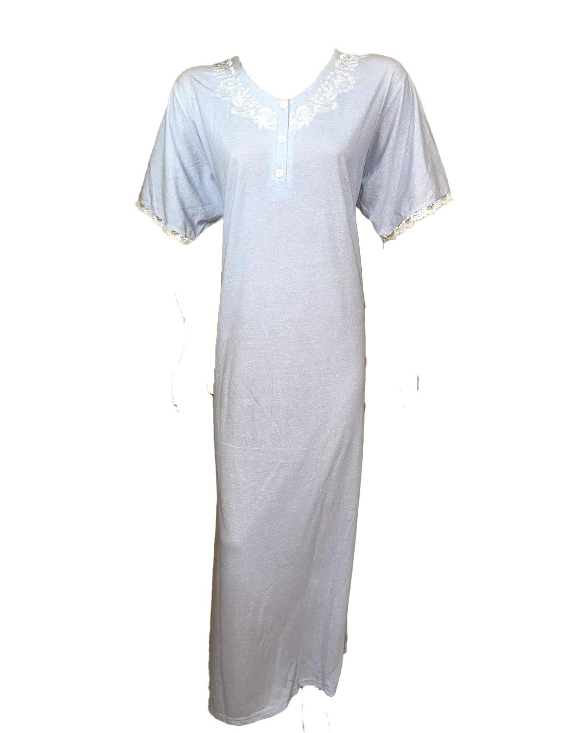 9Street Corner Summer Abaya Short Sleeve Soft Cotton Women Girls Code A1005