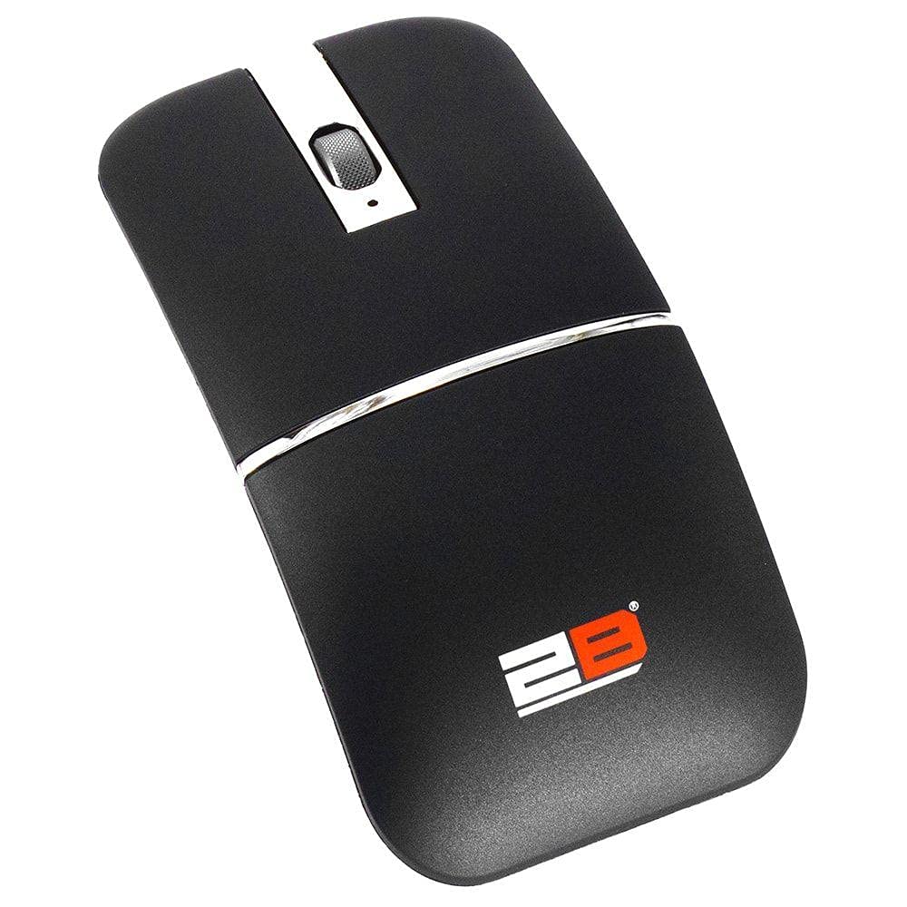 2B (MO305) Wireless 2.4G Rechargeable Mouse - BlackSilver