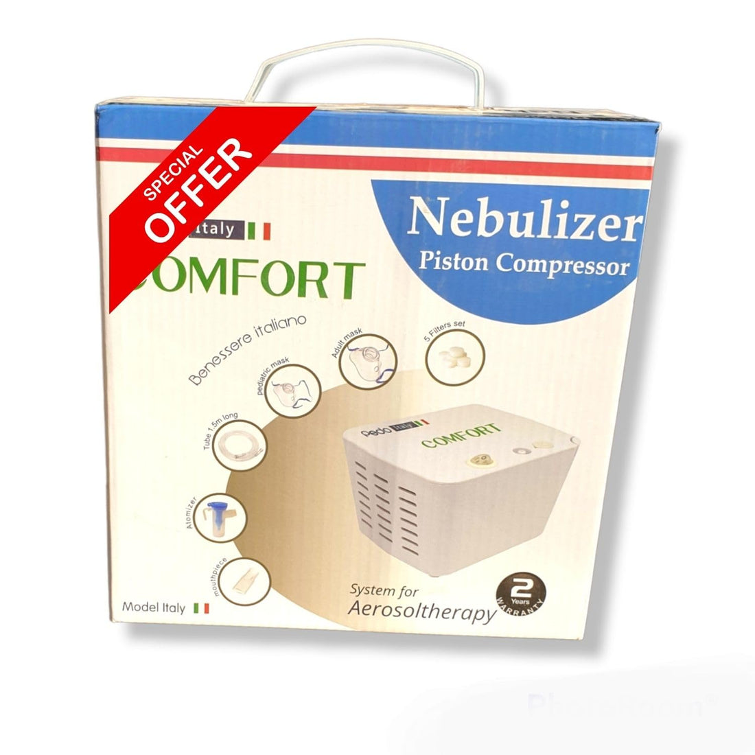 BEDU Respiratory Therapy Mist Spray Nebulizer