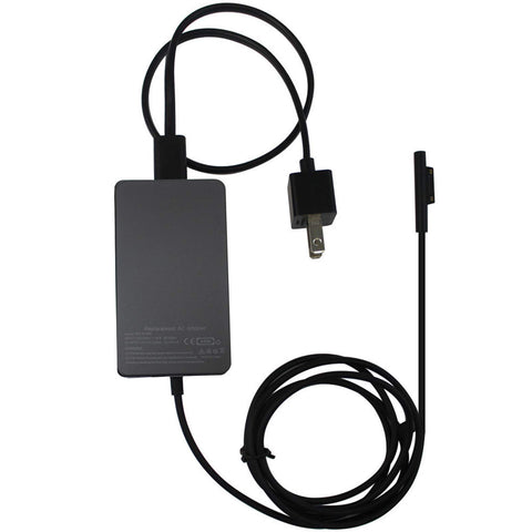 44W Surface Pro Charger, 15V 2.58A, Compatible with Microsoft Surface Pro 3 Pro 4 Pro 5 Pro 6 Pro 7 Pro X, Surface Laptop 1/2/3, Surface Go 1/2, Surface Book with 5V 1A USB Port
