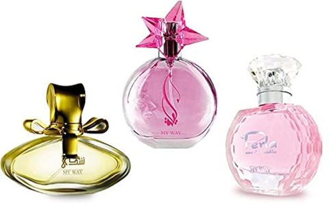 My Way Set of Perla Eau de toilette 65 ml & layla Eau de toilette 55 ml & Shaza Eau De toilette 35 ml