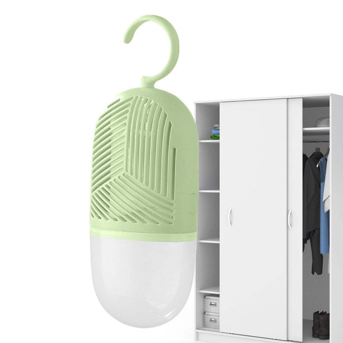 Wardrobe Dehumidifier Bag - Moisture Catcher Bags - with Water Collection Bag Dehumidifier Bag Moisture Absorbent Bags for Bathroom Bakodiu
