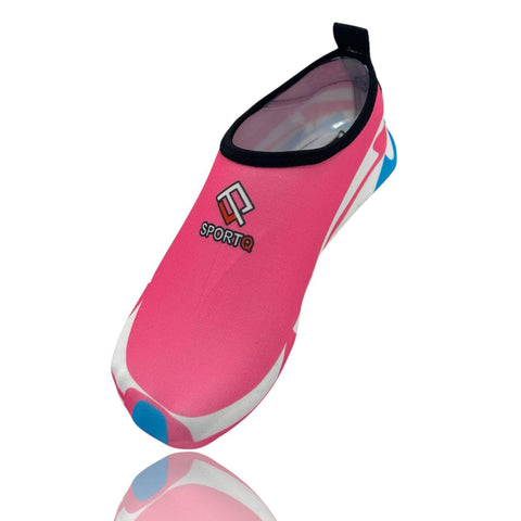 SportQ Kids Beach Slip On Comfort Beach Boots, Flexible Comfort Sole for Protection from Rocks and Hot Sand - Bright Colors and Multiple Sizes