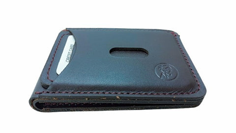 Men's 100% Genuine Leather Wallet with Outer Ball Design Compact Design for Unique Pocket - 12 Pockets for Cards and Money (Brown)