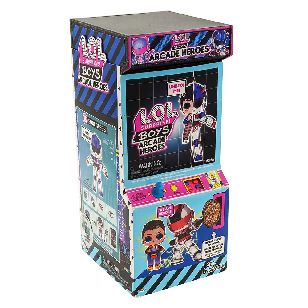 Lol surprise boys arcade heroes action figure doll