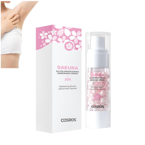 Sakura Gluta Brightening Booster Cream, Sakura Underarm Whitening Cream, Sakura Pearl Capsule, Brightening Booster Sakura Pearl Capsules, Cosros Sakura Gluta Brightening Underarm Cream (1pcs)