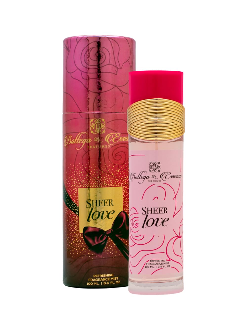 Refreshing Fragrance Mist for Unisex 100ML (Sheer Love)