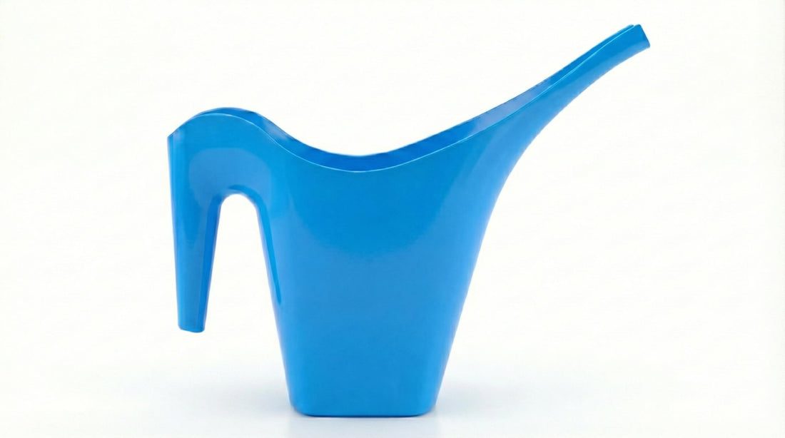 Plastic Plant Waterer Long Nozzle for Precision Watering – 2L Small Watering Jug for Houseplants, Flowers, Herbs, Seedlings (Light Blue)