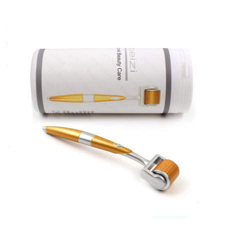 Micro Needle Titanium Derma Roller 0.5 for Face Body Skin Care, Helps for Men's Beard Growth, Reduce Hair loss (0.5mm)