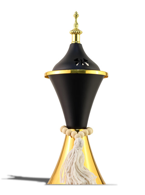 Mobigon Charcoal Incense Burner, Bakhoor Burner, Oud Frankincense Incense Burner, Vintage Arabic Burner, Suitable For Arabian Oud, Yoga, Spa and Aromatherapy, Office & Home Decor (Style 61)