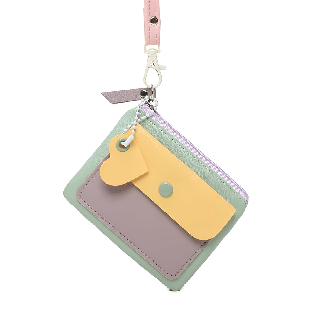 Leather Wallet - Elegant Small Wallet with Multiple Card Slots, Stylish and Lightweight Accessory Perfect for Women Seeking a Practical and Trendy Finishing Touch (Model 3- Option 4)