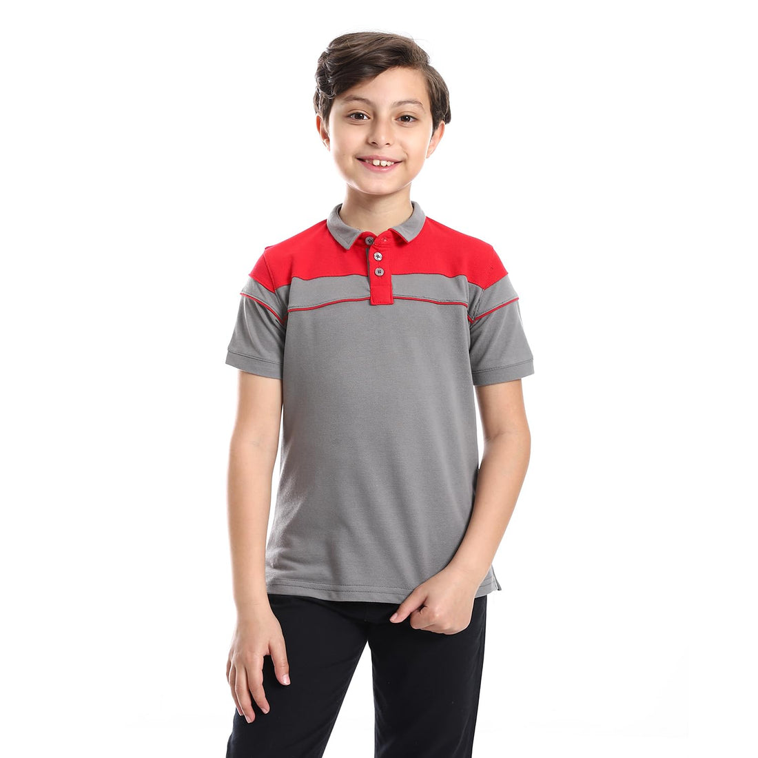 CAESAR Boys Boys Collared Neck Polo Shirt Boys Collared Neck Polo Shirt