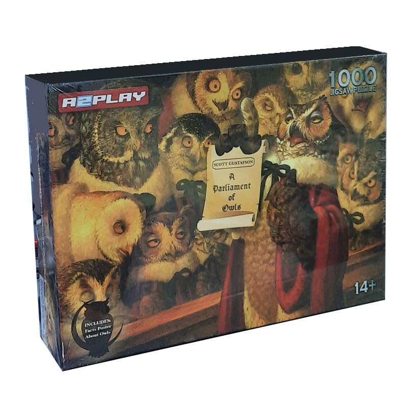 A Parliament of Owls 1000 pcs Jigsaw Puzzle