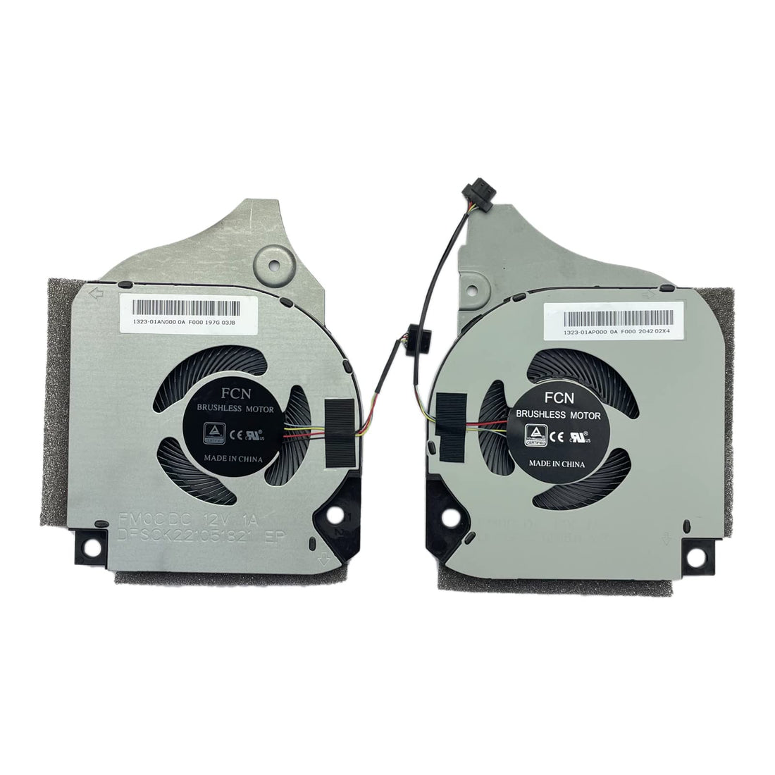 Replacement CPU & GPU Cooling Fan for DELL G5-5590 G7-7590 006KT2 0C04TH 09THTN DFSCK221151811 FL1J DFSCK221051821 FM0C 12V 1A Fan Pair Fans