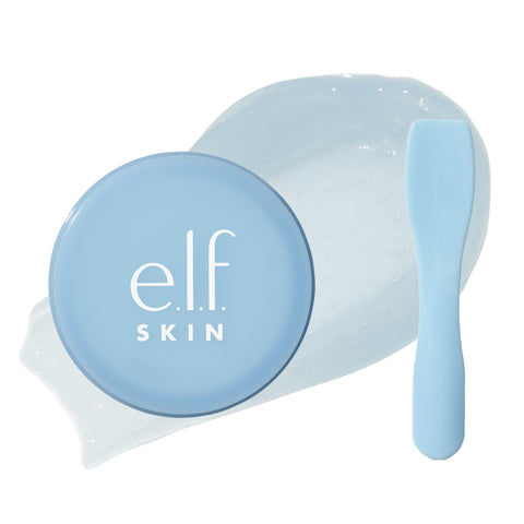e.l.f. Skin Holy Hydration! Lip Masks, Hydrating Leave-on Lip Mask For Soft & Smooth Lips, Enriched With Hyaluronic Acid, Powder Blue