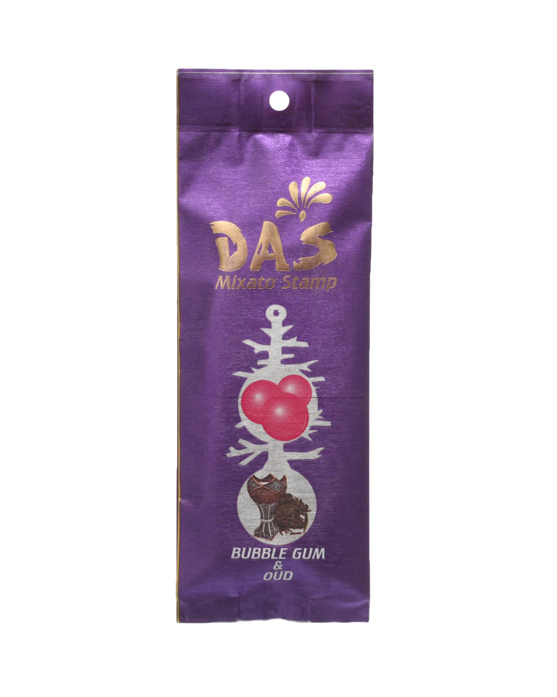 DAS Mixato Stamp Air Freshener for Car, Home and Office with Bubble Gum & Oud