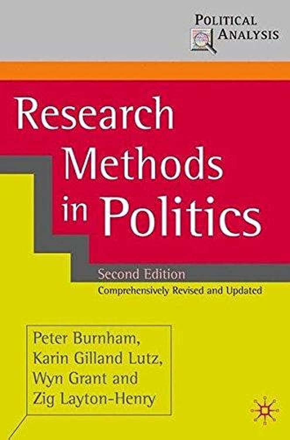 Research Methods in Politics (Political Analysis) ,Ed. :2
