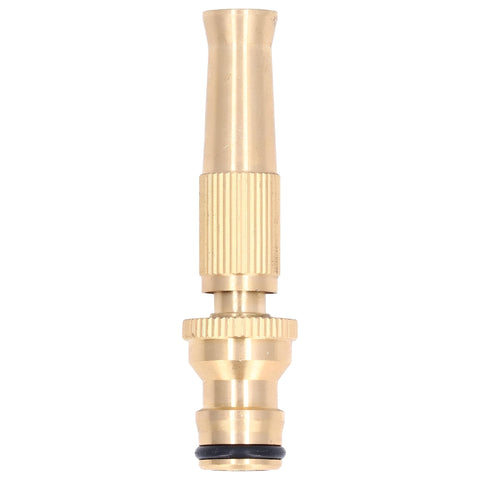 Heavy Duty Brass Spray Gun with Adjustable Nozzle for 1/2" Hose Pipes, Ideal for Garden and Car Washing, Durable Design with Comfortable Grip