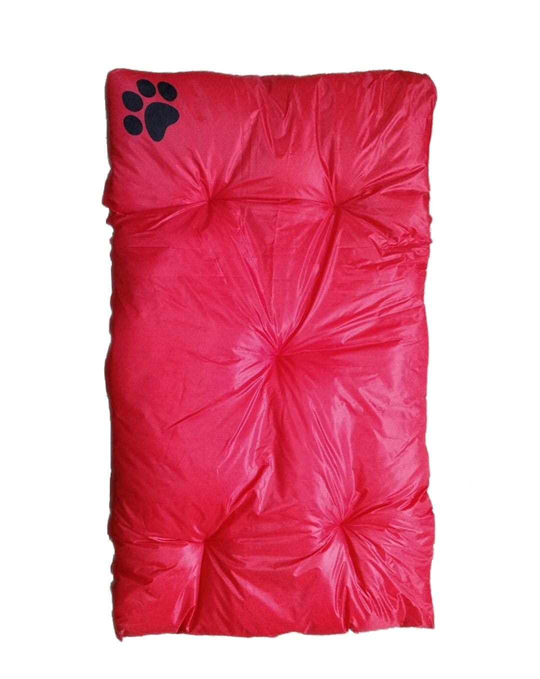 Pet animal bed mattress -waterproof-red