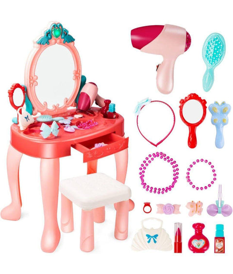 Dream hairstyle for princesses An elegant design inspired by the world of princesses, featuring bright colors and luxurious details.A complete set of accessories includes a hair dryer, comb, mirror, f