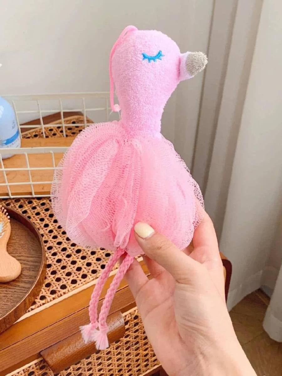 Sexy Flamingo Bath Loofah: Discover Softness and Beauty! - Generic