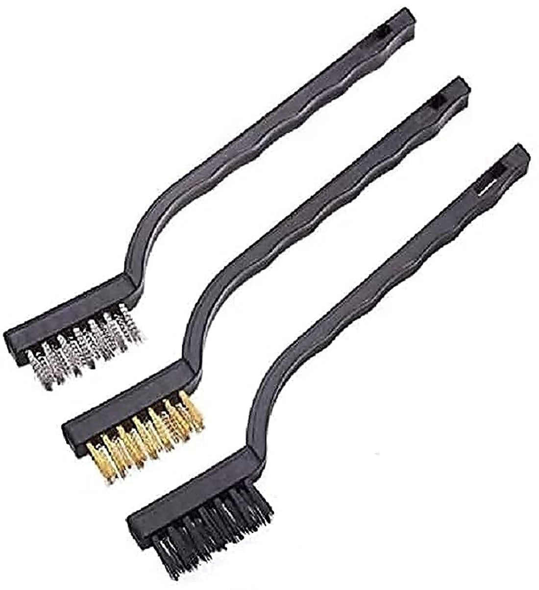 elyassin Mini Cooker Cleaning Brush, 3 Pieces - Multi Color