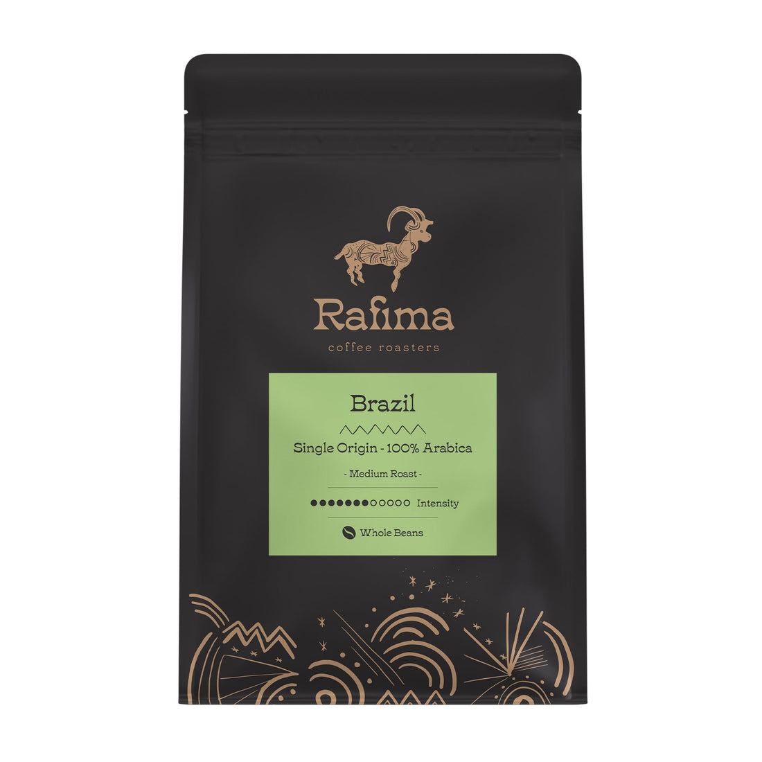 Rafima Brazil - Whole Beans Coffee 1KG