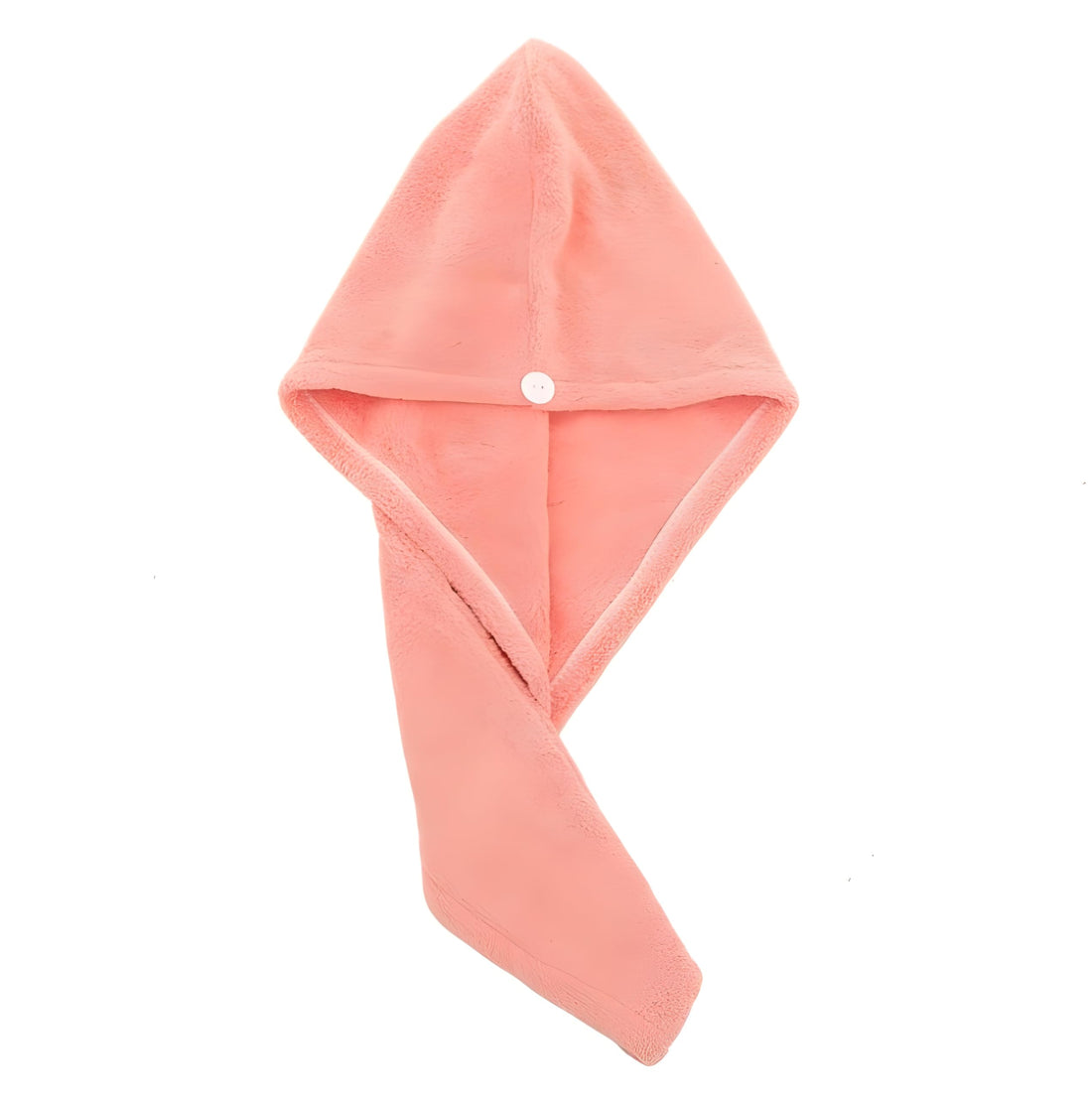 Nopatia Microfiber Hair Towel for Quick Drying, Super Absorbent Turban for Wet Hair, Head Cover with Button for Women and Girls Daily Hair Care (Simone)