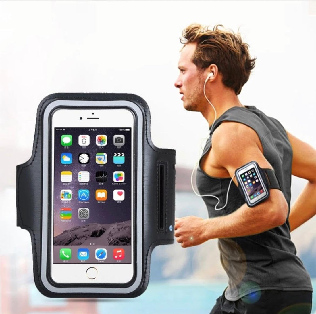Sports Arm Phone Holder, Running and Fitness, Skin-Friendly and Sweatproof