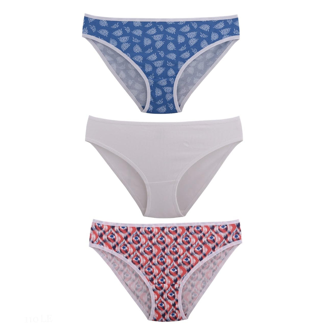 Womens Women's Bikini cut underwear Bikini Style Underwear (pack of 3)