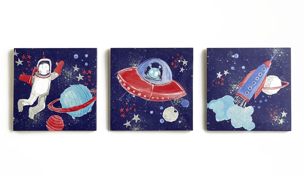 Kira Tableau 3 Frames Vinyl Print, Animals 2724611398520 (20x20cm)
